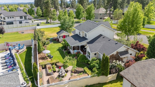 7260 N Courcelles Pkwy, Coeur Dalene, ID 83815 - aerial view of residential area