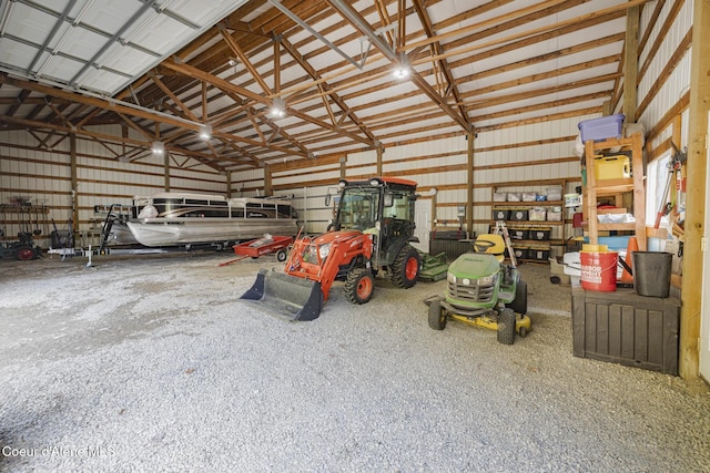 15964 N Songbird Ln, Rathdrum, ID 83858 - garage with metal wall