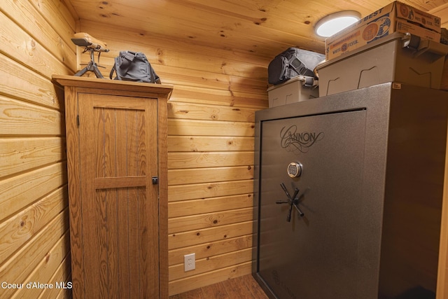 15964 N Songbird Ln, Rathdrum, ID 83858 - bathroom with wooden walls and wood finished floors