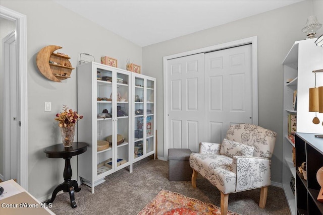 2574 W Sarge Ct, Coeur Dalene, ID 83815 - living area with carpet and baseboards