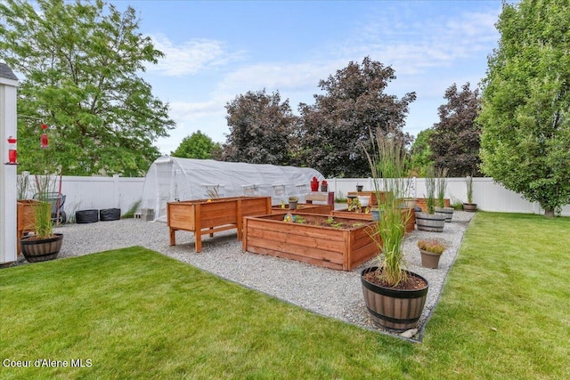 2574 W Sarge Ct, Coeur Dalene, ID 83815 - view of yard with a garden and a patio
