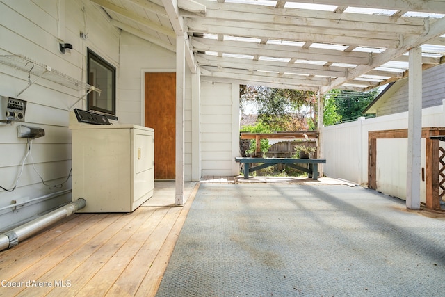 1031 N 11th St, Coeur Dalene, ID 83814 - view of wooden terrace