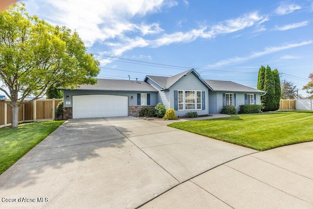 1555 W Benjamin Ave, Coeur Dalene, ID 83815 - single story home featuring an attached garage and concrete driveway