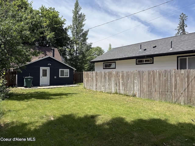 1412/1414 N 13th St, Coeur Dalene, ID 83814 - view of yard featuring an outbuilding
