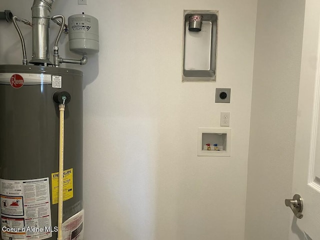 1412/1414 N 13th St, Coeur Dalene, ID 83814 - utilities with water heater