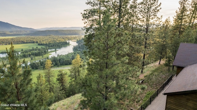 75 Windy Ln, Moyie Springs, ID 83845 - view of mountain background with a nearby body of water