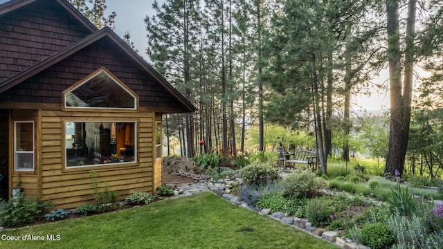 75 Windy Ln, Moyie Springs, ID 83845 - view of green lawn