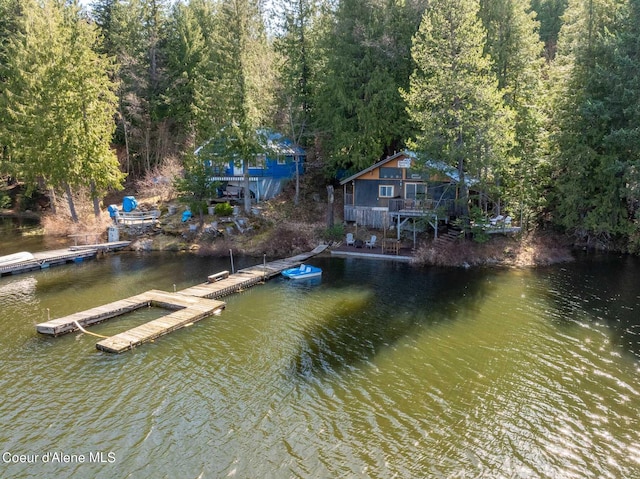 7771 W Channel Ln, Rathdrum, ID 83858 - dock with a water view