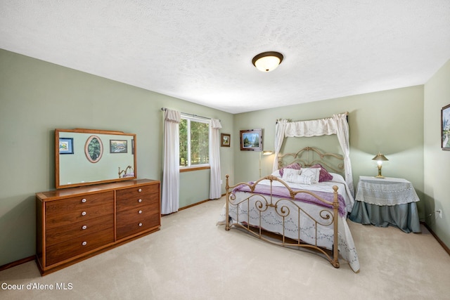 23216 E Morris Rd, Newman Lake, WA 99025 - bedroom with carpet, baseboards, and a textured ceiling