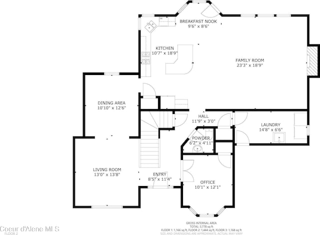 23216 E Morris Rd, Newman Lake, WA 99025 - property floor plan
