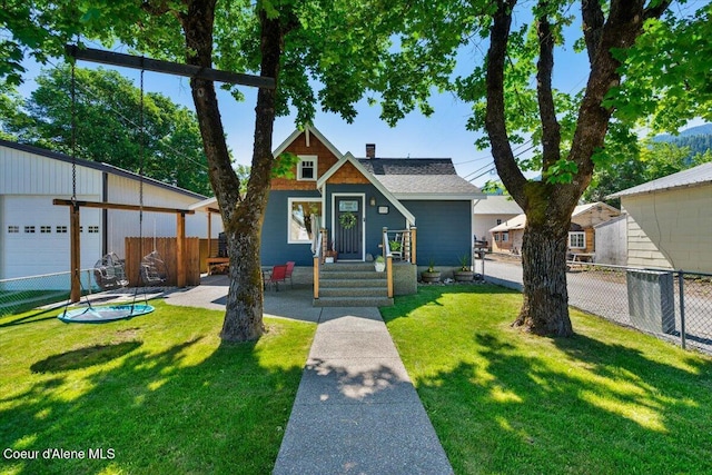 115 Fifth St, Osburn, ID 83849 - view of front facade featuring a chimney