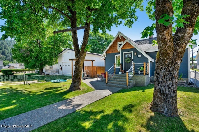 115 Fifth St, Osburn, ID 83849 - view of front of property with roof with shingles