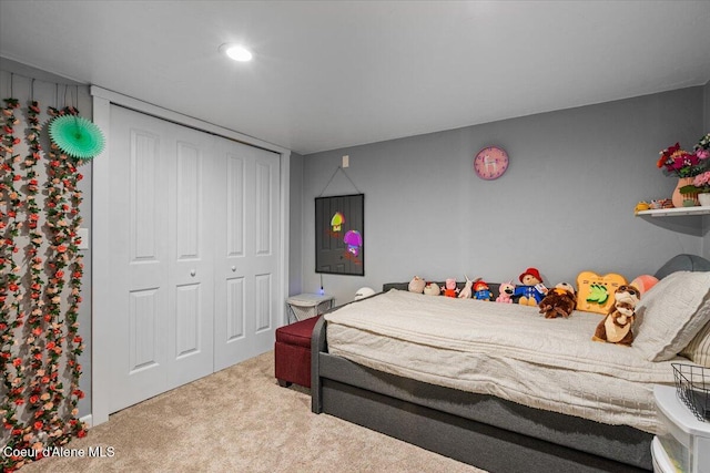 115 Fifth St, Osburn, ID 83849 - bedroom with carpet floors and a closet