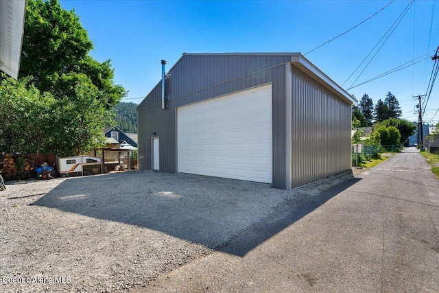 115 Fifth St, Osburn, ID 83849 - view of detached garage