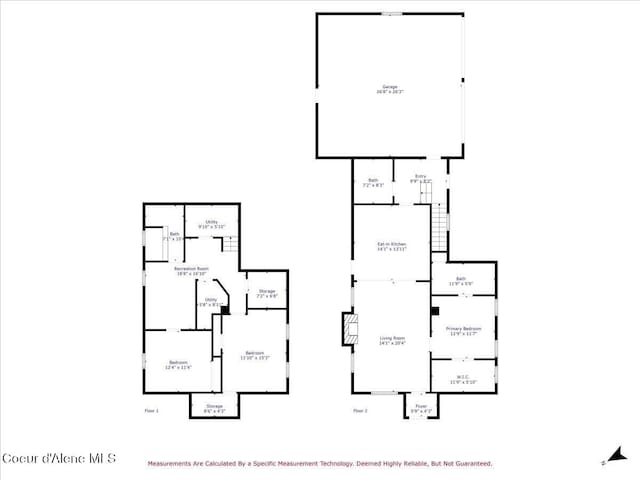 115 Fifth St, Osburn, ID 83849 - room layout