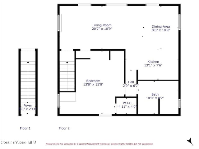 115 Fifth St, Osburn, ID 83849 - home floor plan