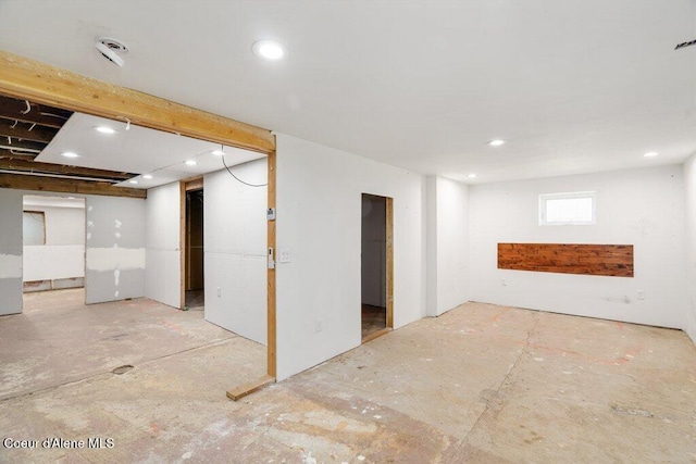 510 S 2nd St, Saint Maries, ID 83861 - basement with recessed lighting