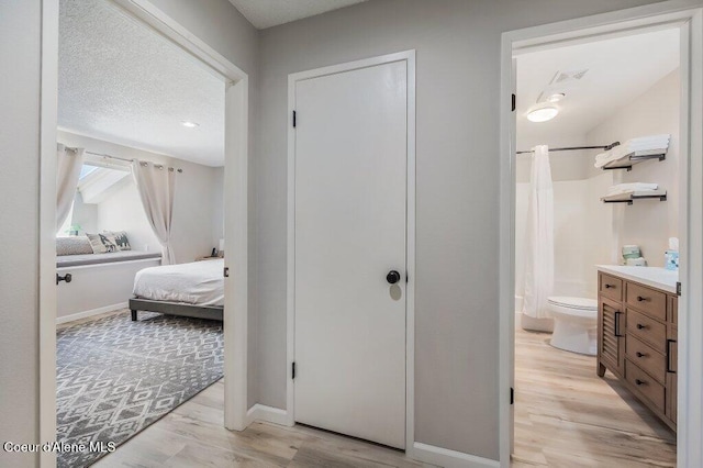 112 Holiday Loop Unit 838, Blanchard, ID 83804 - hall with light wood finished floors and baseboards