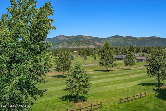 112 Holiday Loop Unit 838, Blanchard, ID 83804 - view of property's community with a mountain view and view of golf course