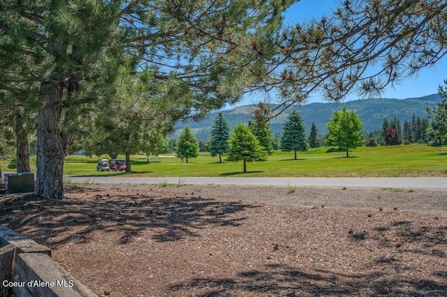 112 Holiday Loop Unit 838, Blanchard, ID 83804 - view of property's community featuring a mountain view and a yard