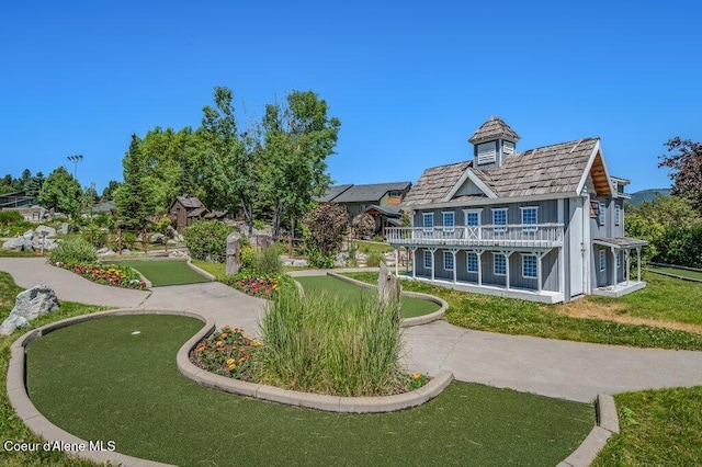 112 Holiday Loop Unit 838, Blanchard, ID 83804 - view of property's community featuring a putting area and a yard