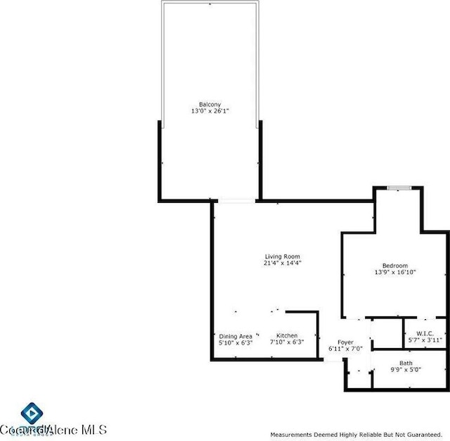 112 Holiday Loop Unit 838, Blanchard, ID 83804 - room layout