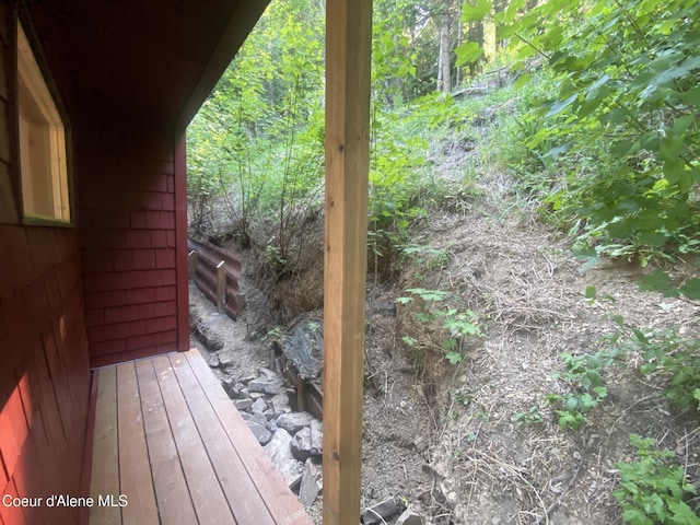 118 Faye St, Mullan, ID 83846 - view of deck