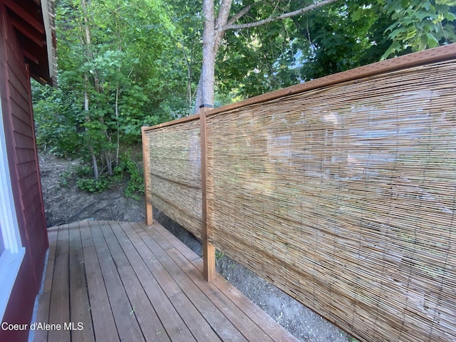 118 Faye St, Mullan, ID 83846 - view of wooden deck