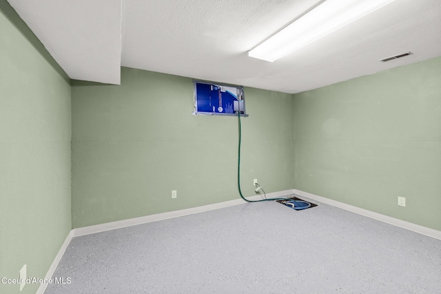 1364 C St, Plummer, ID 83851 - finished basement with baseboards and a textured ceiling
