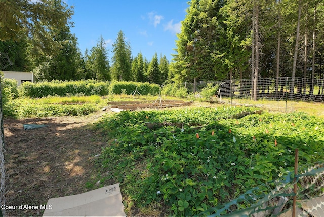 10851 W Pine St, Sandpoint, ID 83864 - view of yard featuring a garden