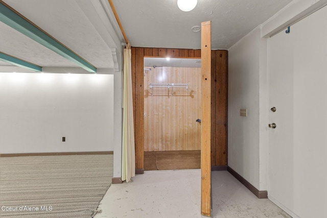 221 S Ridgewood Dr, Post Falls, ID 83854 - corridor featuring baseboards and concrete floors