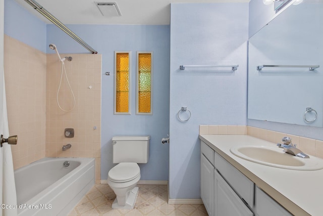221 S Ridgewood Dr, Post Falls, ID 83854 - bathroom with vanity and washtub / shower combination