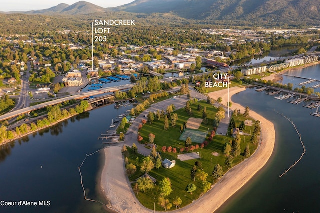 115 E Lake St Unit 203, Sandpoint, ID 83864 - view of property location featuring a water and mountain view
