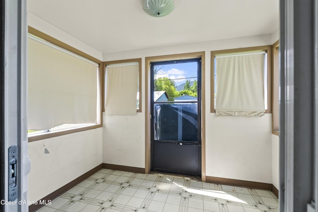 206 E 2nd Ave, Clark Fork, ID 83811 - foyer entrance featuring light floors and baseboards