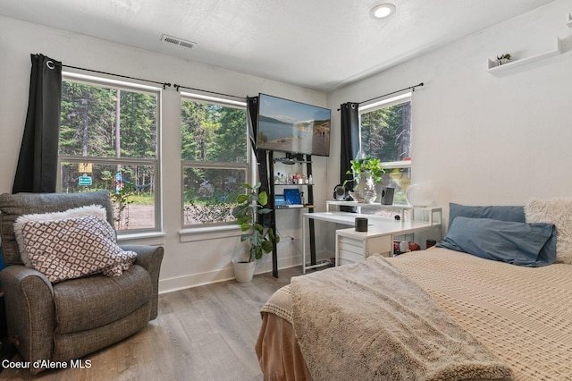 84 E Cabinet Wagon Rd, Clark Fork, ID 83811 - bedroom with wood finished floors and baseboards