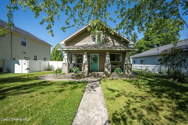 1215 N A St, Coeur Dalene, ID 83814 - view of front facade with covered porch