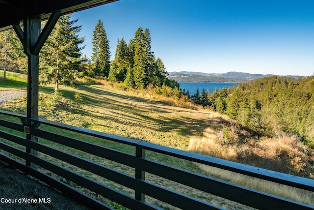 3889 E Avery Ln, Coeur Dalene, ID 83814 - view of mountain backdrop featuring a nearby body of water