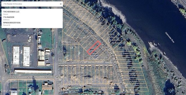 716 Raeder St, Kooskia, ID 83539 - map of property location