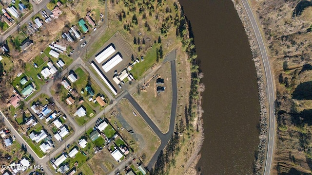 716 Raeder St, Kooskia, ID 83539 - aerial view of property and surrounding area with a nearby body of water