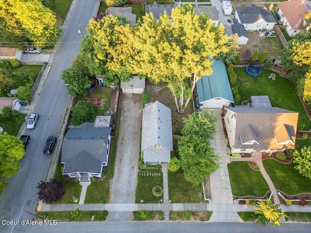 928 N 7th St, Coeur Dalene, ID 83814 - aerial perspective of suburban area