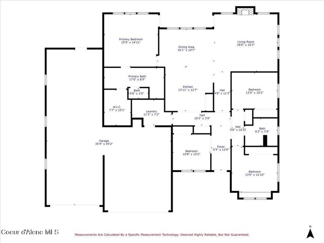 3265 E Galway Cir, Post Falls, ID 83854 - view of floor plan / room layout