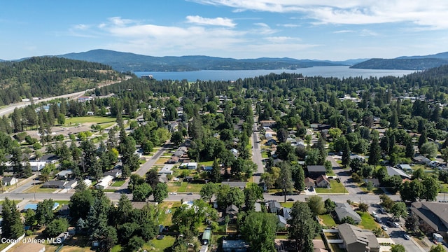 1901 E Pennsylvania Ave, Coeur Dalene, ID 83814 - view of property location featuring a forest and a water and mountain view