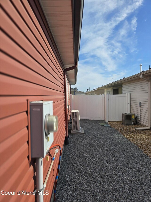 8706 W Sawtooth St, Rathdrum, ID 83858 - view of home's exterior with a central air condition unit
