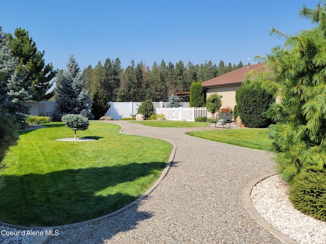 8706 W Sawtooth St, Rathdrum, ID 83858 - view of yard