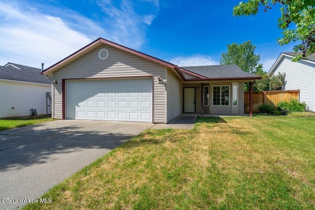 2533 W Grenoble Ln, Coeur Dalene, ID 83815 - single story home with an attached garage and driveway