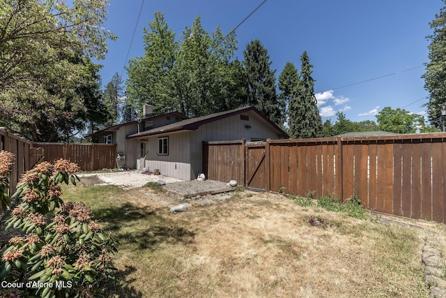 1502 N Melrose St, Coeur Dalene, ID 83814 - view of fenced backyard