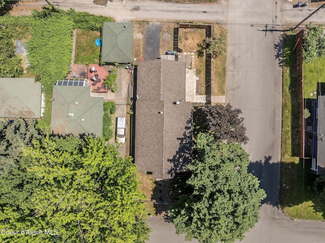 1502 N Melrose St, Coeur Dalene, ID 83814 - bird's eye view