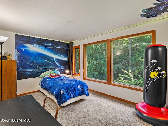 19565 N Goelzer Way, Rathdrum, ID 83858 - carpeted bedroom featuring multiple windows