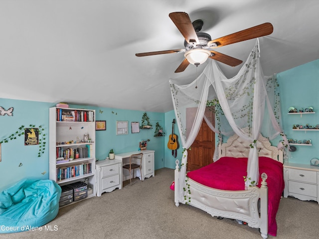 19565 N Goelzer Way, Rathdrum, ID 83858 - bedroom featuring carpet flooring and ceiling fan