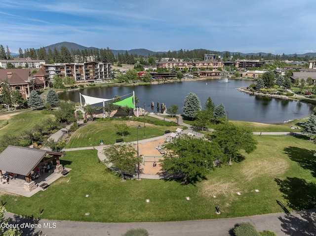 2999 N Casa Ct, Coeur Dalene, ID 83814 - bird's eye view of a water and mountain view